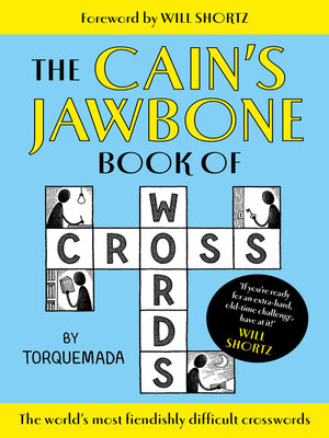 cover image of The Cain's Jawbone Book of Crosswords